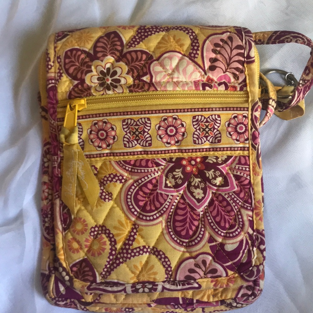 Vera Bradley crossbody bag.